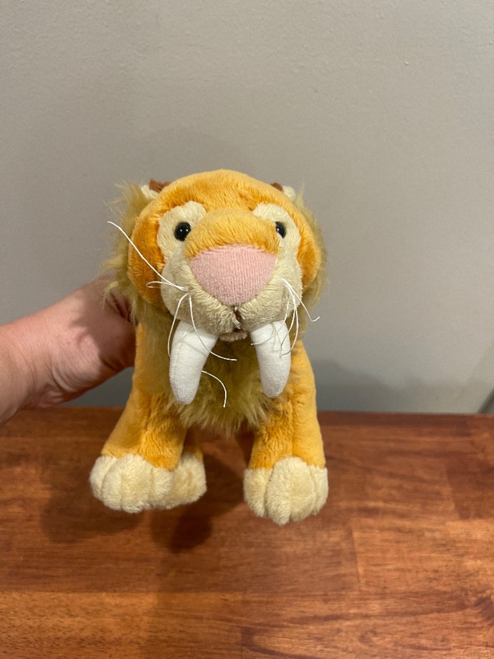 Webkinz SABERTOOTH TIGER HM609 NO CODE Plush Only Rare